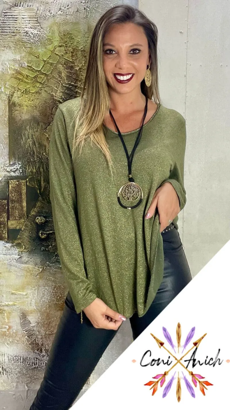 Sweater Lanilla ITALY Brillitos