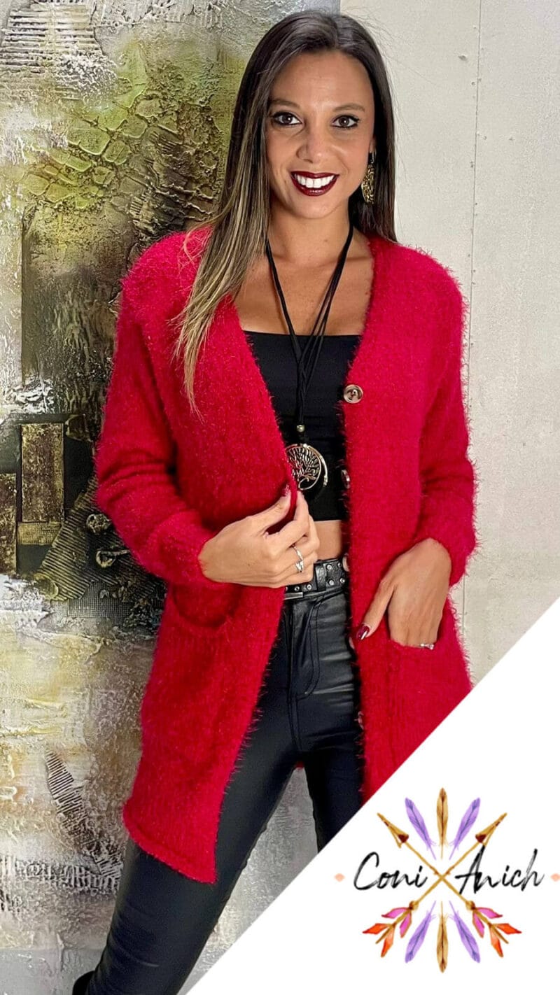 Chaleco Boucle Bolsillos