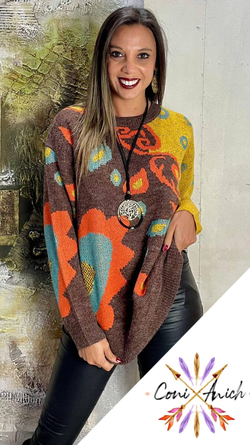 Sweater Lana Estampado