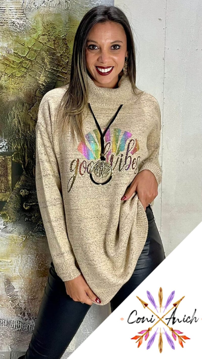 Sweater Lana Good Cuello Tortuga - Imagen 2
