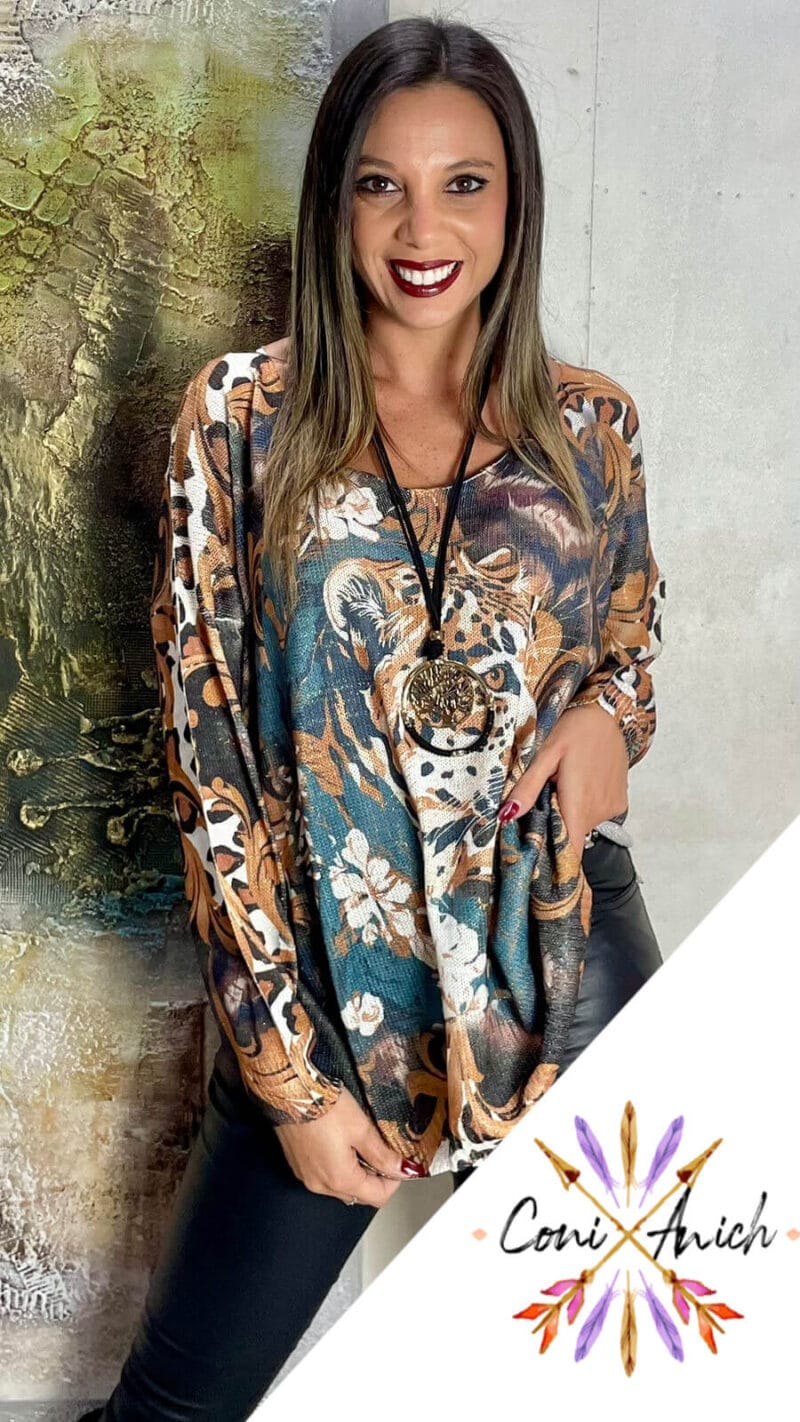 Sweater ITALY Hilo Tigre
