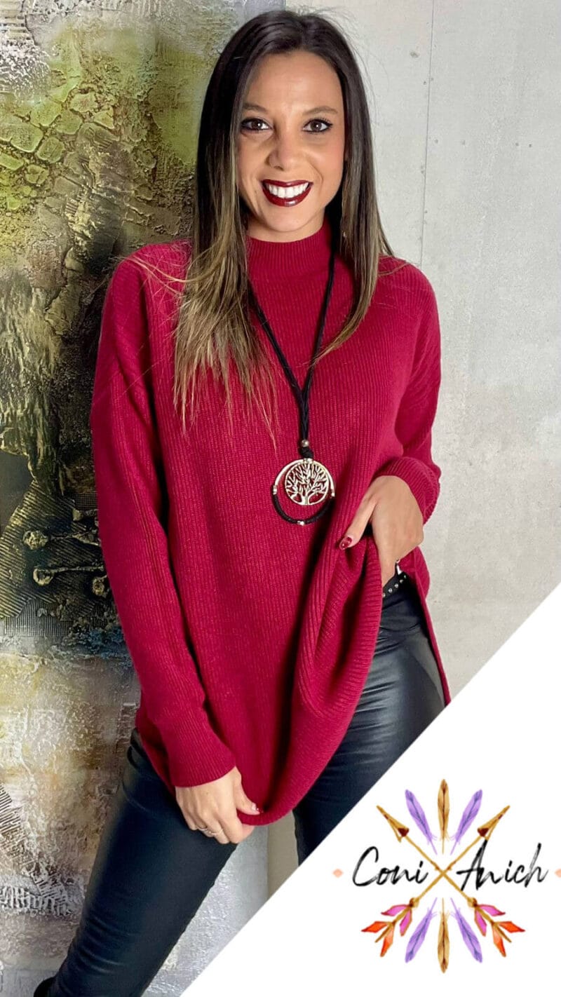 Sweater ITALY Lana Medio Cuello