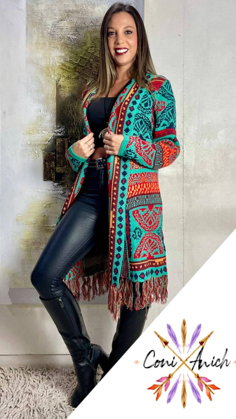 Tapado ITALY Lana Flecos Multicolor