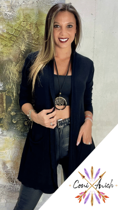 Tapado Algodón Spandex Solapa y Bolsillos