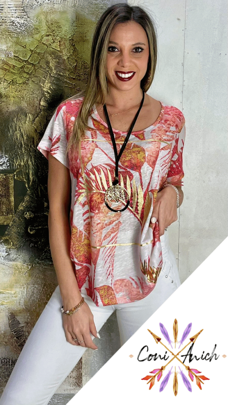 Polera Give Lanilla Estampada - Imagen 2