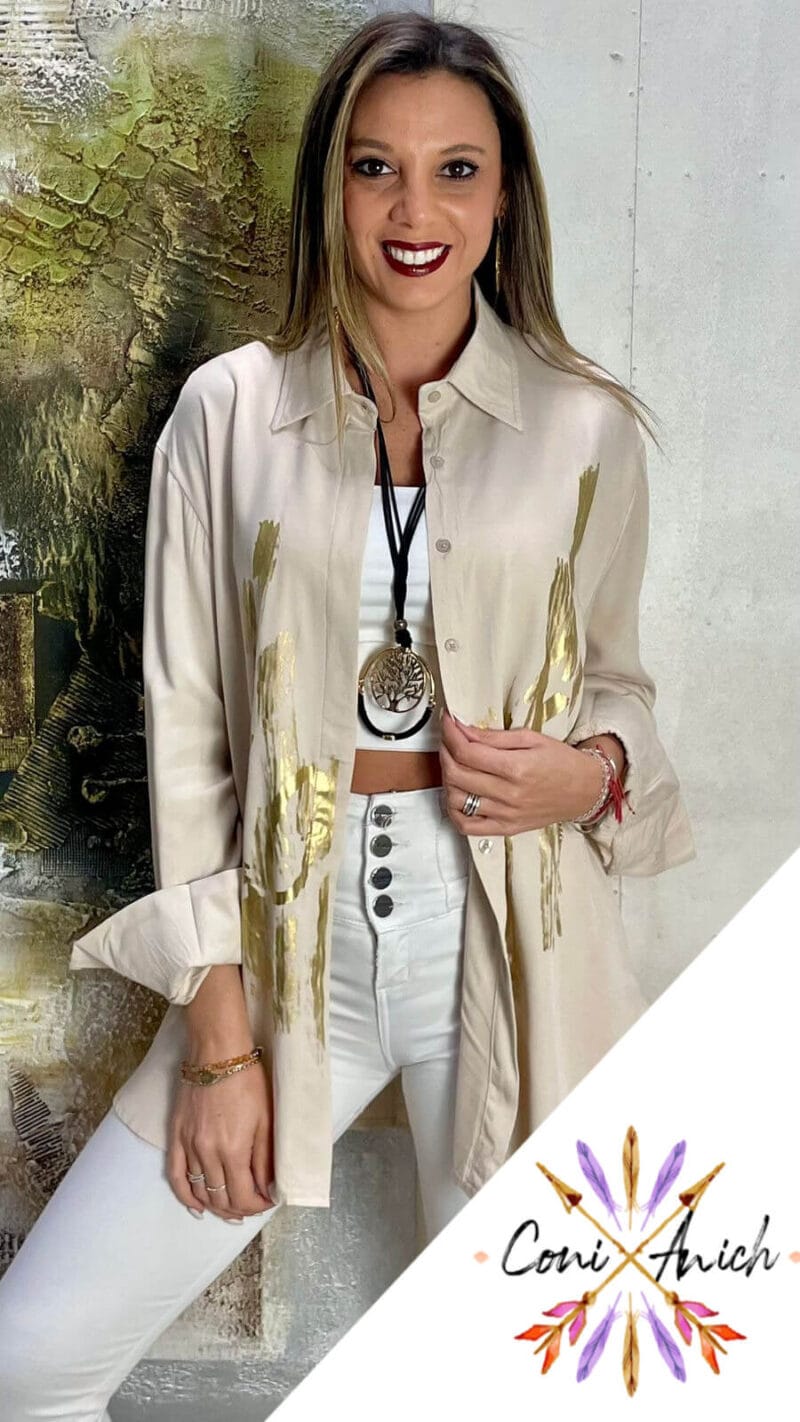 Blusa ITALY Viscosa Love - Imagen 2