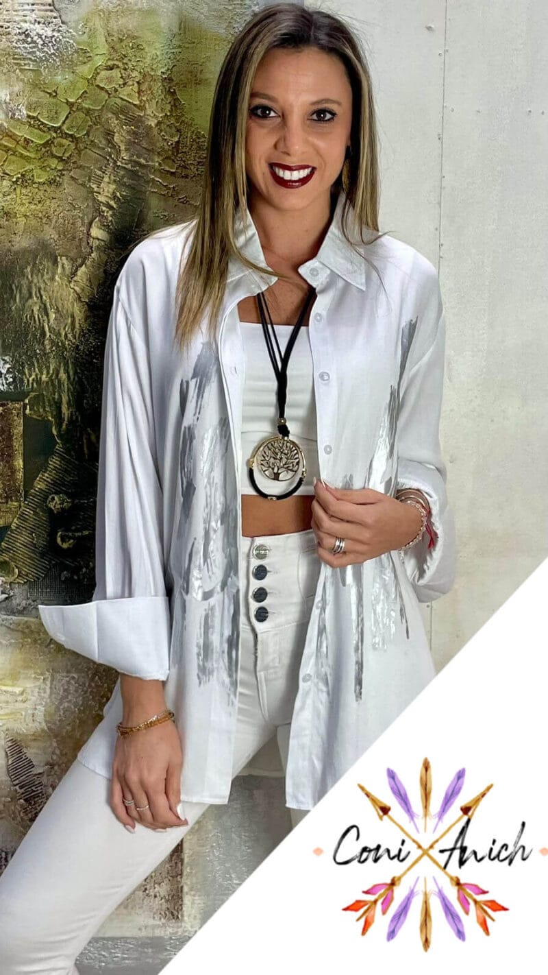 Blusa ITALY Viscosa Love - Imagen 3