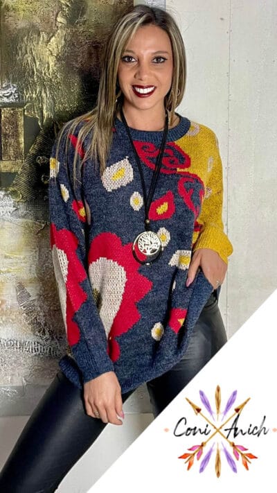 Sweater Lana Estampado