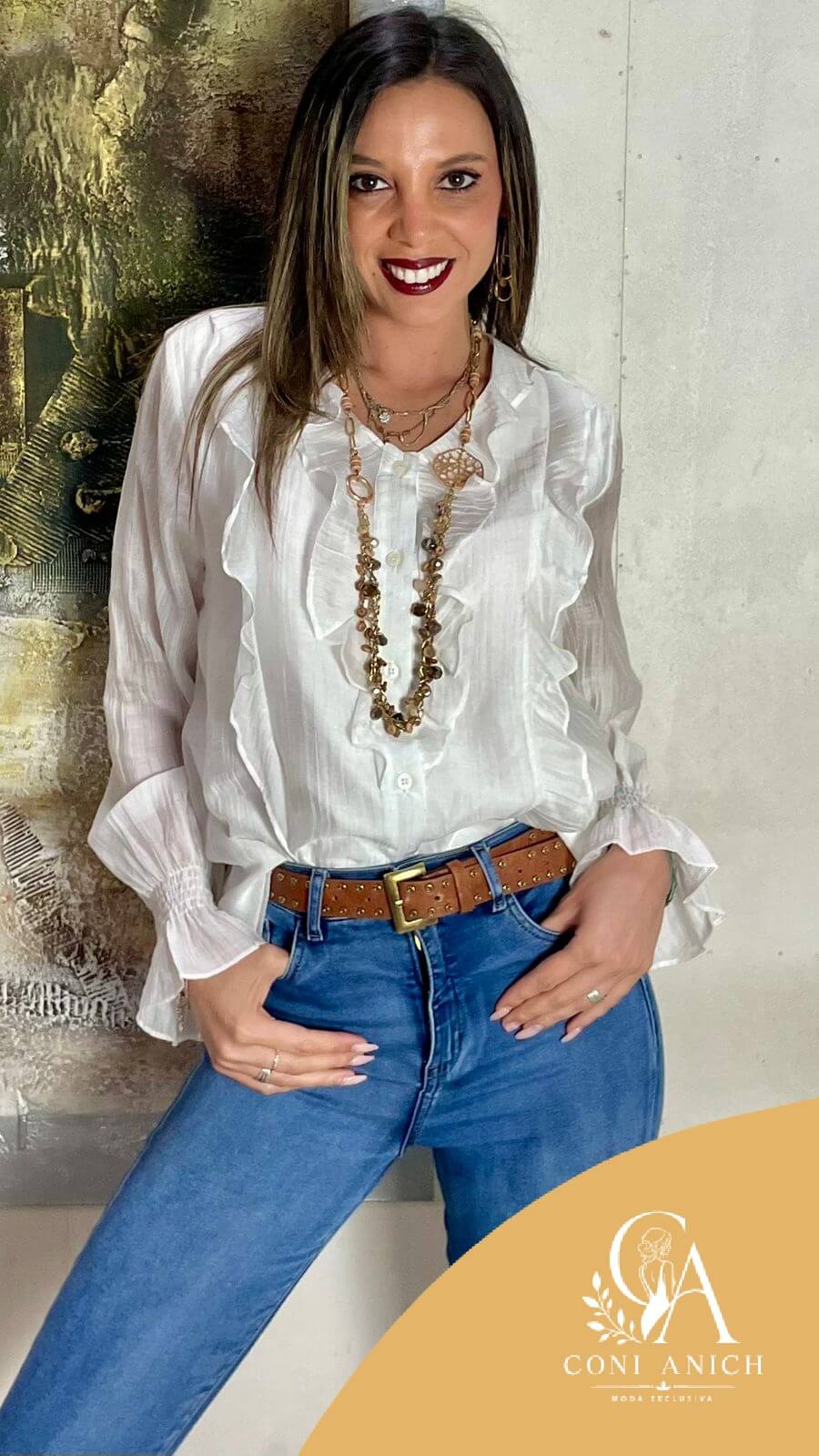 Blusa ITALY Gasa Vuelitos